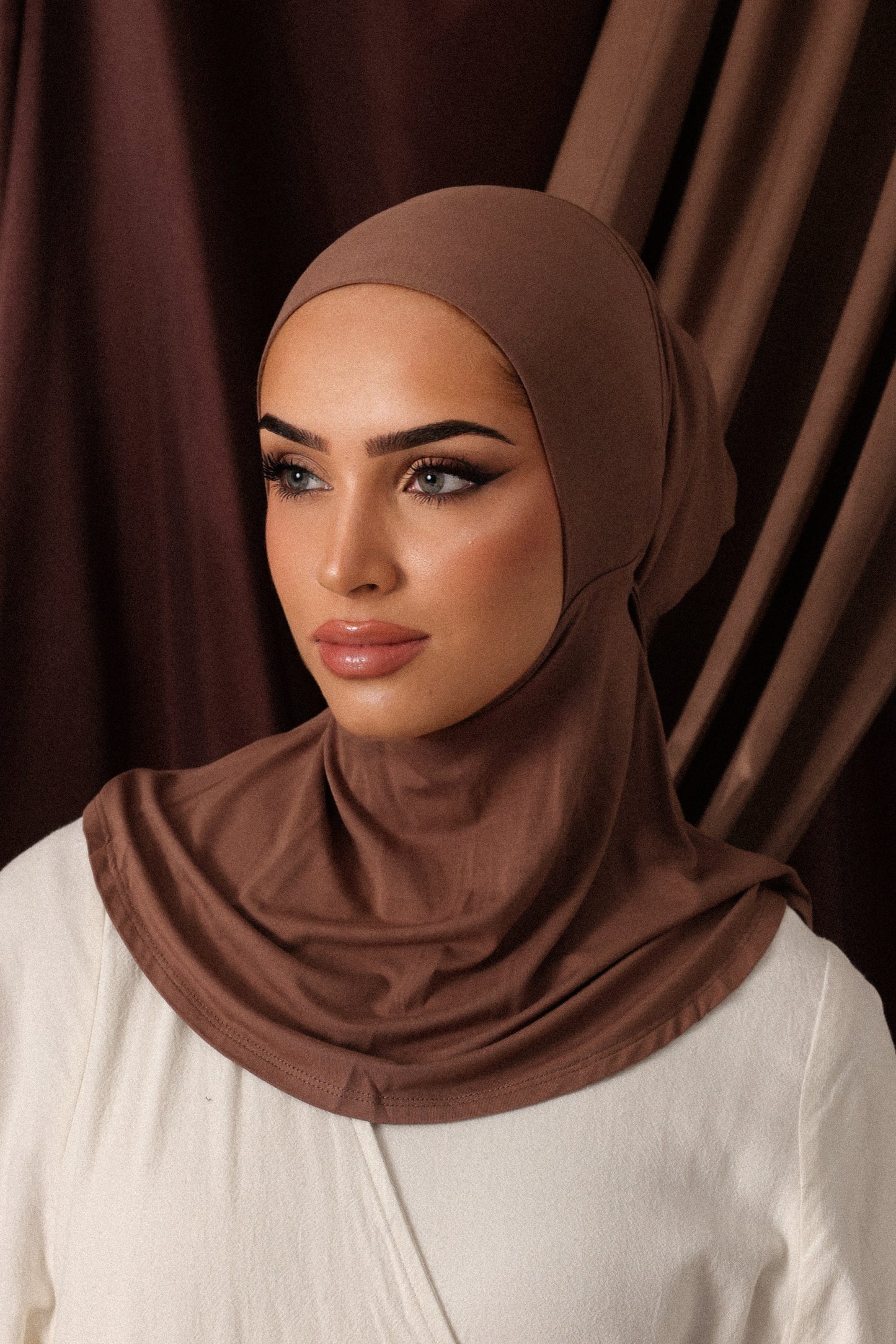 Ash Hijab & Ninja Cap Set