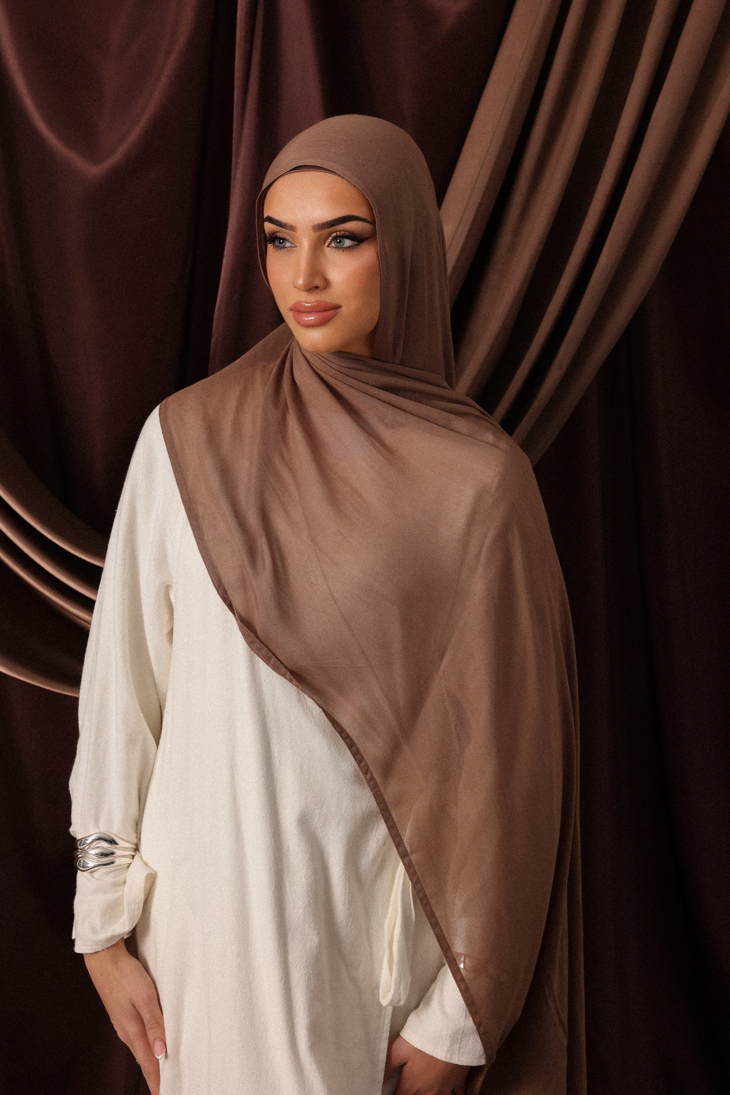 Ash Hijab & Ninja Cap Set