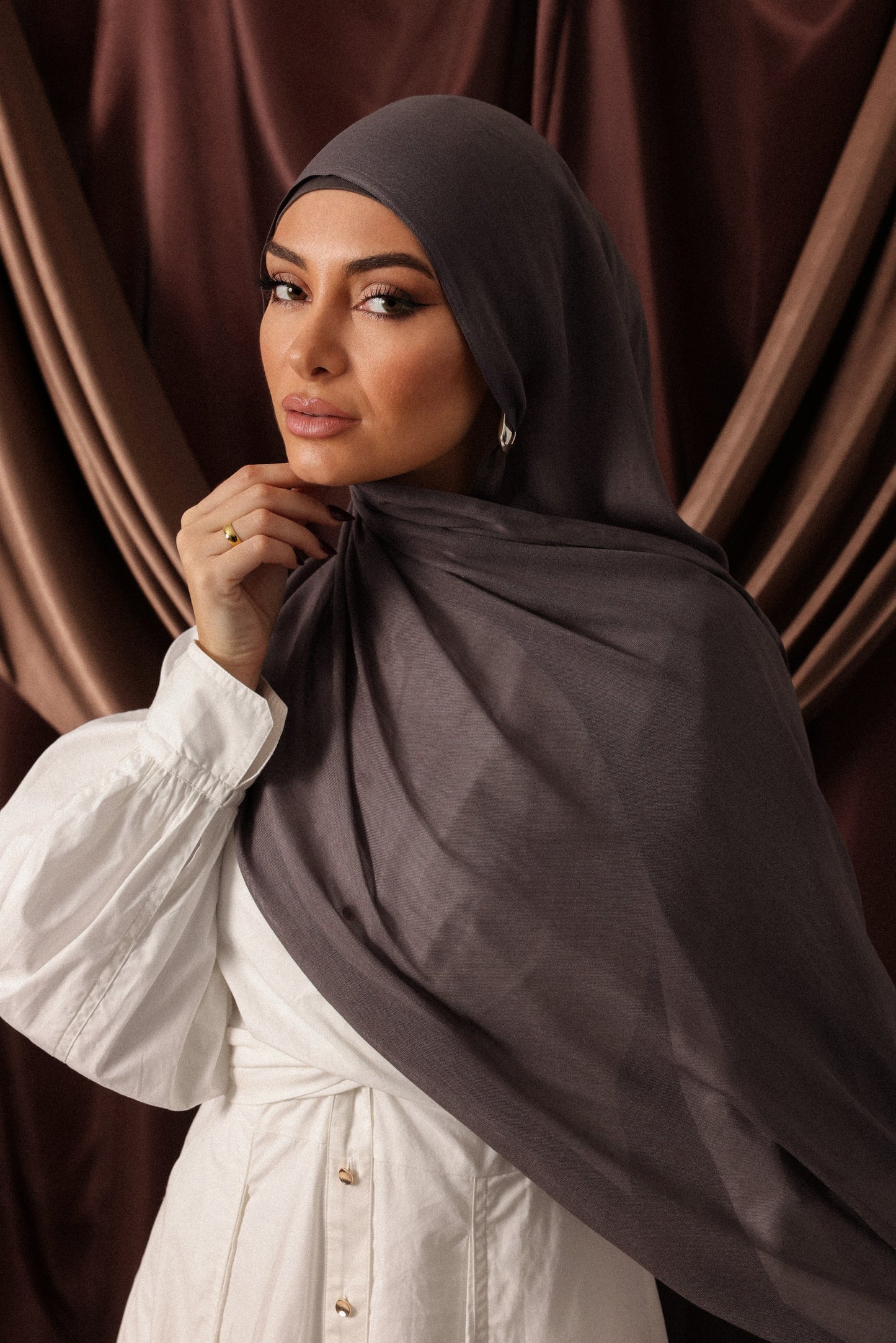 Charcoal Hijab