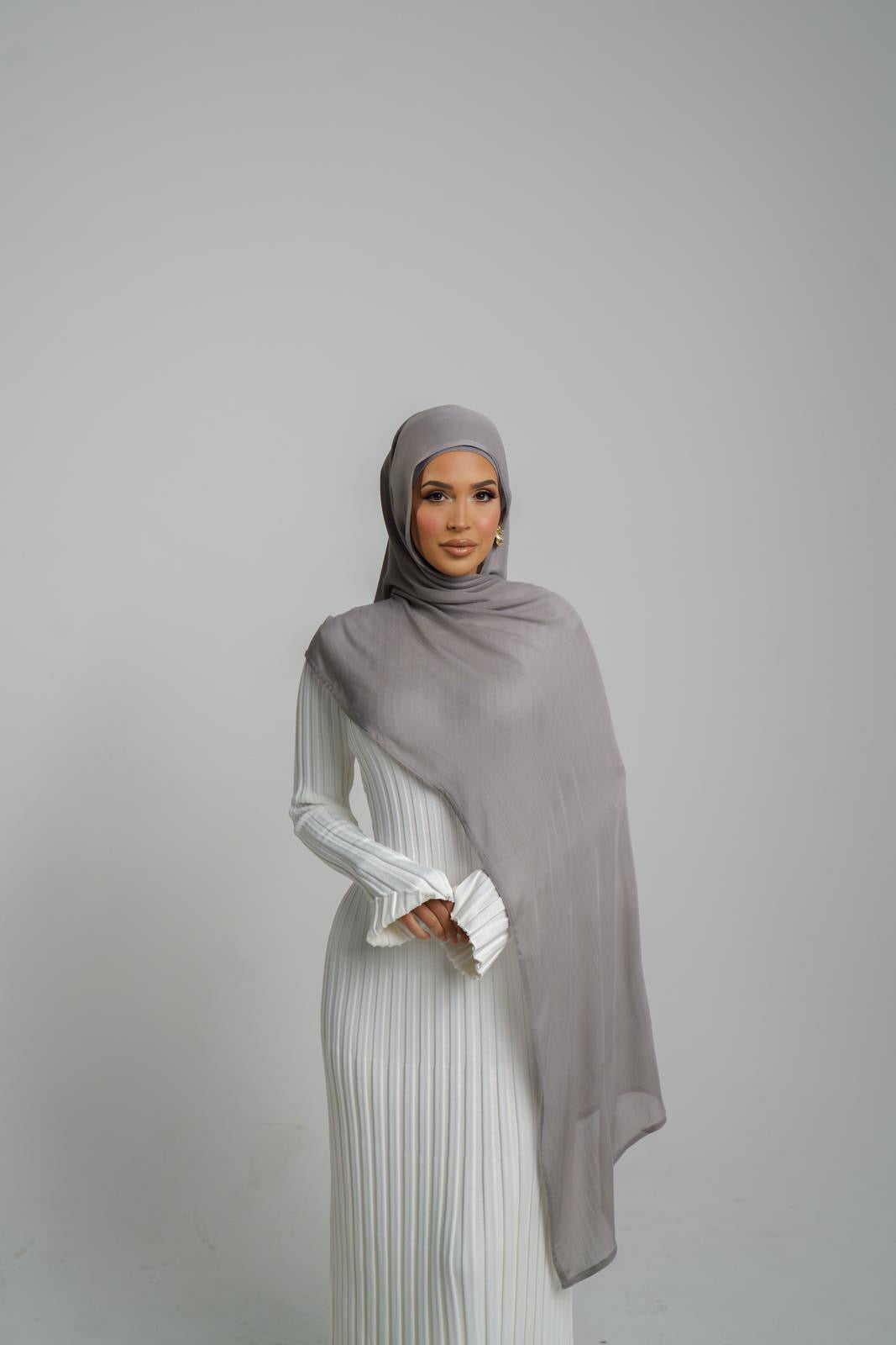 FROST GREY HIJAB