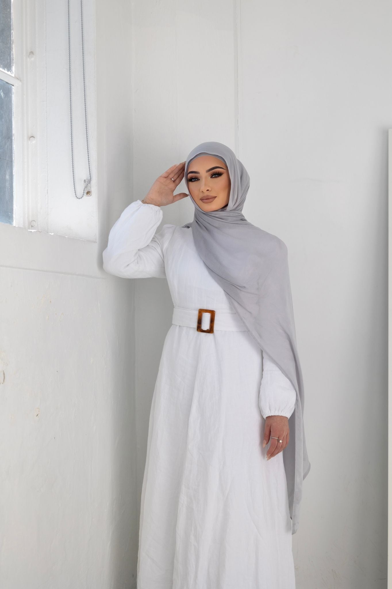 Guard Grey Hijab