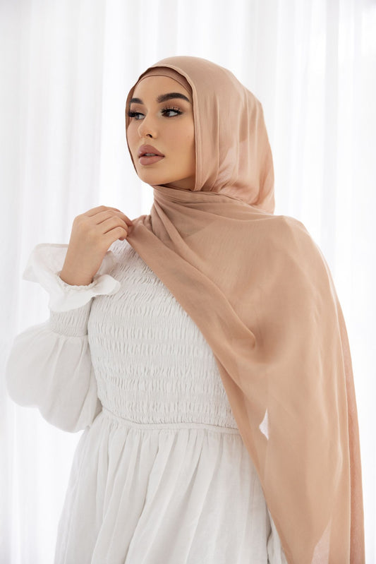 Taupe Hijab