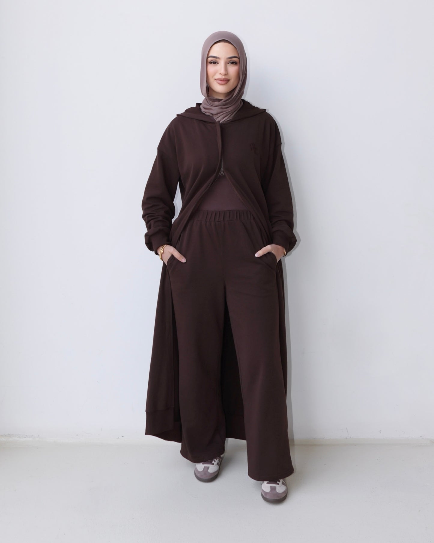 Cotton Pants ( COFFEE)