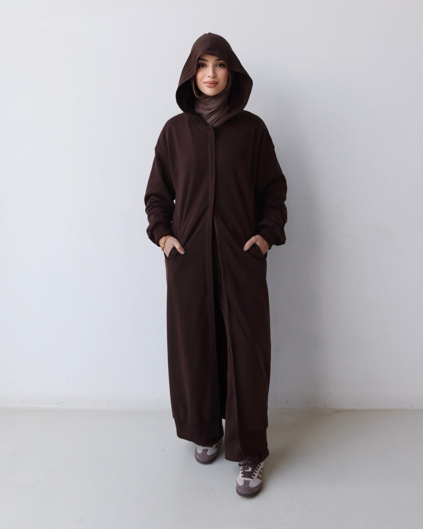 Cotton Trench SHORT (COFFEE)