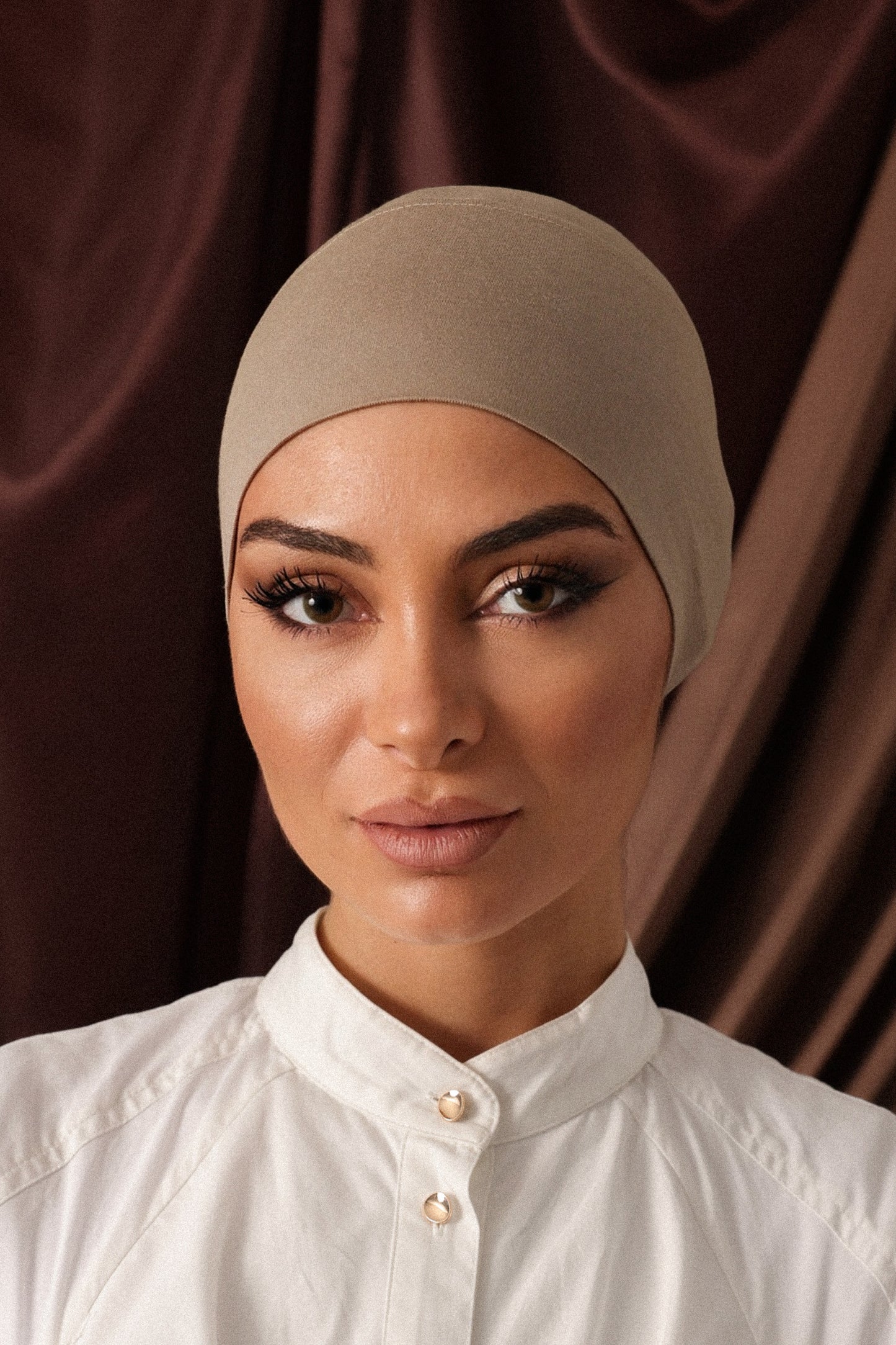 Taupe Cap