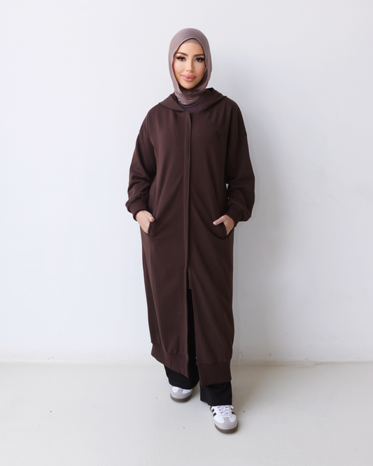 Cotton Trench SHORT (COFFEE)