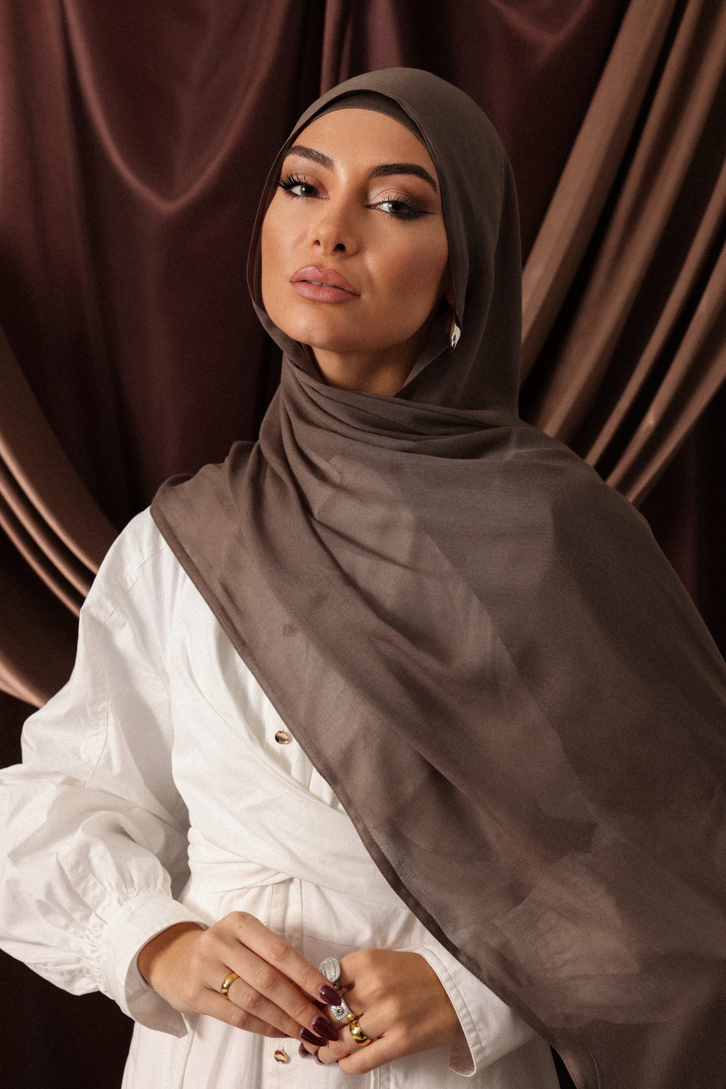 Major Brown Hijab