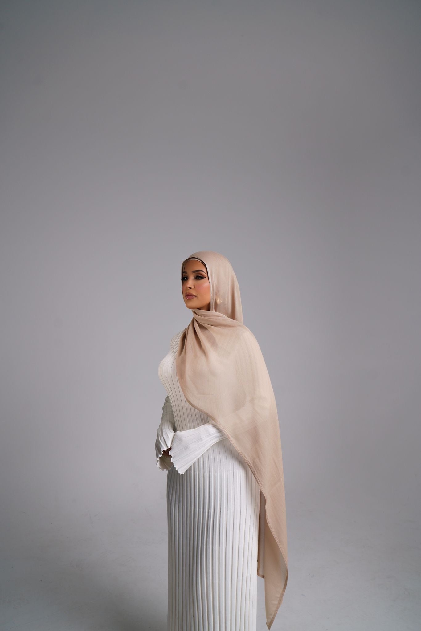 Sand Hijab & Ninja Cap Set
