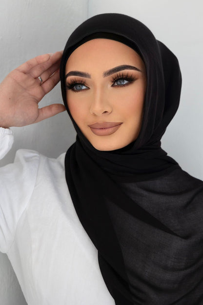 MIDNIGHT BLACK HIJAB